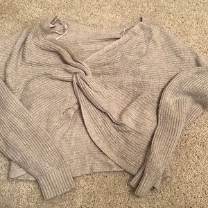 Hollister Twist Front Sweater